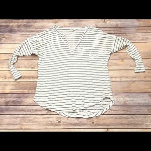 Madewell Tops - Madewell Linen Telegraph Tee Size Large Madewell Tops - Madewell Linen Telegraph Tee Size Large